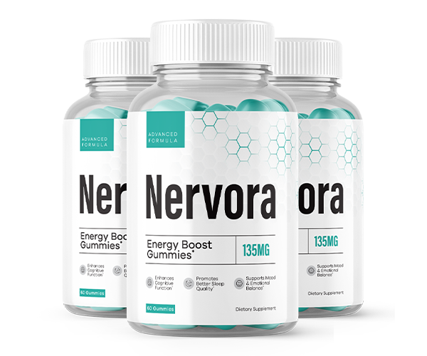 Nervora Gummies 3 bottles